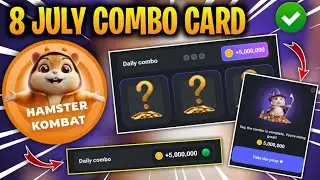 Hamster kombat daily combo today | Hamster kombat daily combo | Hamster kombat daily combo card