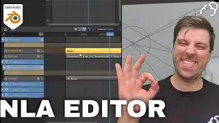 NLA / Action Editor in Blender and how to use it