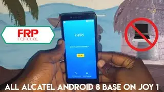 All Alcatel Frp Bypass ( Android 8 & 9 )| ALCATEL 5003D / 5003G  Google Account BYPASS || Without Pc