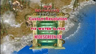 Age of Mythology: The Titans Fix Graphics Full-screen Resolution and Widescreen