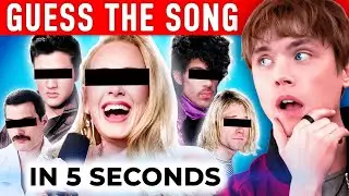 GUESS THE SONG in 5 seconds! (Greatest Hits)