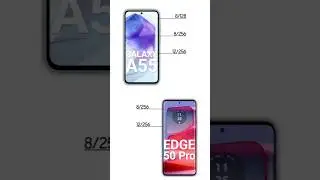 Samsung A55 5G vs Moto Edge 50 Pro - Price!