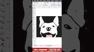 Transforming Real Images into Illustrative Faces: CorelDRAW Tutorial for Beginners #coreldraw