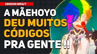 MIHOYO SOLTOU MUITOS CÓDIGOS PRO JOGADORES | GENSHIN IMPACT