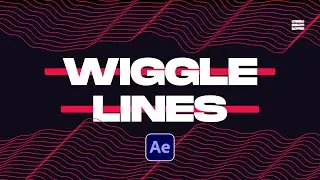 Create Wiggle Line Motion Graphics in After Effects | Tutorial