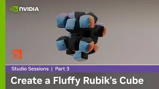 [Houdini] Creating a Fluffy 3D Rubik's Cube w/ Paul Esteves | Part 3: Softbody Pillow Simulation