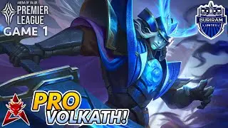 INSANE Volkath Performance by F1! (APL SF2: HKA vs BRU 1) | Arena of Valor