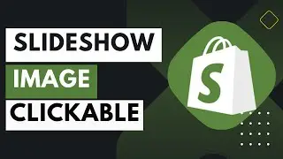 How To Make Slideshow Images Clickable On Shopify !