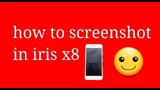 how to click screenshot in lava iris x8 by sam tech