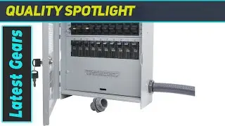 R510A Pro/Tran2 Outdoor 50-Amp 10-Circuit 2 Manual Transfer Switch with CS6375 Power Inlet -