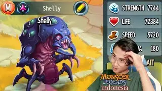 Shelly Level 150 Monster Legends INDONESIA