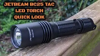 JETBeam BC-25 TAC LED Torch: Review