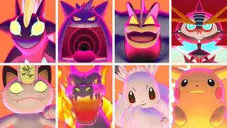 Pokémon Sword & Shield - All Gigantamax Pokémon & Shiny Forms