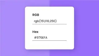 RGB To HEX | HEX To RGB Converter | Javascript Project | Preview