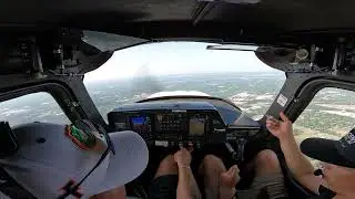 My first flight in a Cessna C162 Skycatcher