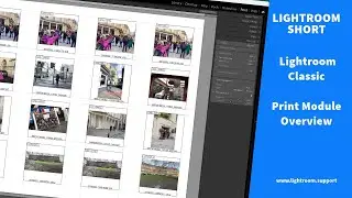 Lightroom Classic Live Print Module Overview