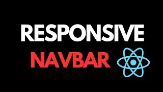 Responsive Navbar in React Js 2022 || Create responsive Navbar in ReactJs 2023 Updated