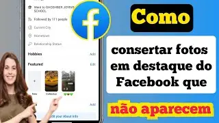 Como consertar fotos em destaque do Facebook que não aparecem