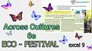 Excel 9 grade  Across Cultures 6e, Eco - Festivals