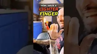 HOW I made a LIGHTER FINGER for my Friend. 