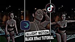 New Alight Motion Black Effect Video Editing on Alight Motion / New Trending Effect in alightmotion