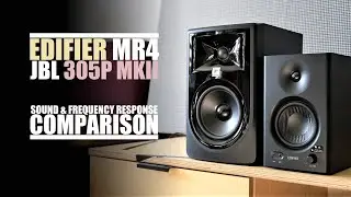 DSAUDIO.review ||  Edifier MR4 vs JBL 305P MKII  || sound.DEMO