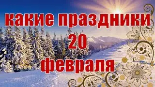 какой сегодня праздник? \ 20 февраля \ праздник каждый день \ праздник к нам приходит \ есть повод