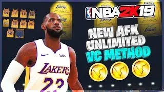 NBA 2K19 - NEW UNLIMITED VC GLITCH AFK METHOD 200k Per Hour (XBOX & PS4)