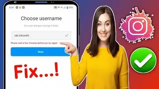Please Wait A Few Minutes Before You Try Again Instagram || How To Please Wait A Few Minutes Solved
