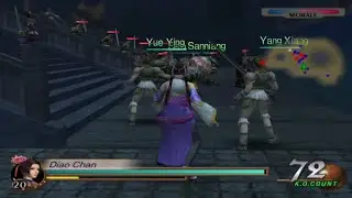 Dynasty Warriors 3 - Battle of Wan Castle | Diao Chan (Very Hard)