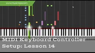 MIDI Keyboard Setup In MIDI Software: Lesson 14