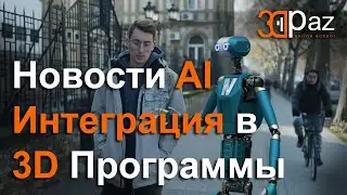 Новости AI. Интеграция в 3Д программы