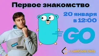 Golang. Первое знакомство | LAN-Party | Лан-Пати