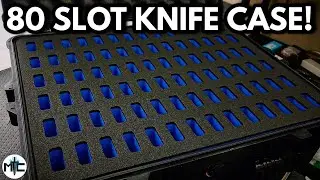 This MASSIVE Knife Case Is Built To Store 80 KNIVES!