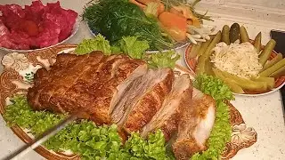 РЕБРА В ДУХОВКЕ на Новогодний стол!