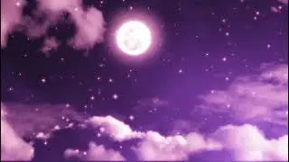 Purple moon background video, No copyright - free video, NP Creative