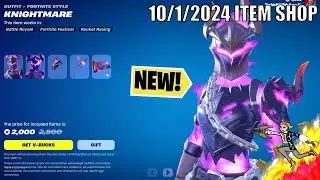 *NEW* Knightmare Skin Bundle + Level Up Quest Pack & More! | Fortnite Item Shop (1/10/2024)