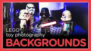 7 AWESOME BACKGROUND IDEAS for Toy Photography