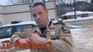 Best ID Refusal! Man Owns Tyrant Cop. (Not A Boot Licker News)