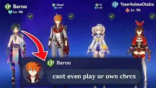 WHEN A TOXIC XIAO ENTERS GENSHIN IMPACT CO-OP