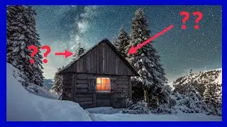 Winter Cabin | Describe the Photo | Learn English