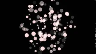 bokeh particles center - HD transition
