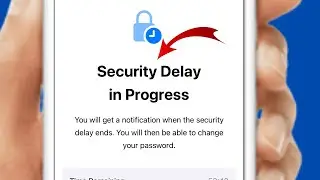 How To Fix Security Delay in Progress | Turn Off Security Delay in Progress iOS 17.3 #UnlockiTech