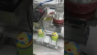 Multi color Bouncing Ball Pad Printing Machine,Printing machine for rubber bouncy ball