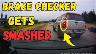 BEST OF SEMI-TRUCKS ROAD RAGE, BRAKE CHECK, INSTANT KARMA #2024