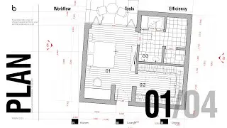 ArchiCAD Floor Plan For Beginners Tutorial | ArchiCAD Architecture Drawing