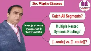 Catch All Segments Next.js Typescript | Multi Nested Dynamic Routing | Next.js 14 Tutorial -10