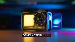 DJI Osmo ACTION 5 PRO test 4K 60 fps slowmotion hyperlapse low light footage audio