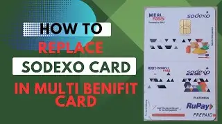 #sodexo multi benifit meal card. #Apply new chip variant multi benifit sodexo card