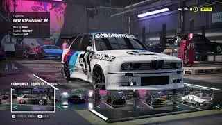 Need for Speed Heat / BMW M3 Classic Drift Build (Nfs Heat Customization)